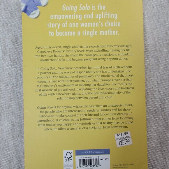 Going Solo My Choice to Become Single Relationships Paperbook Genevieve Roberts - Picture 2 of 6